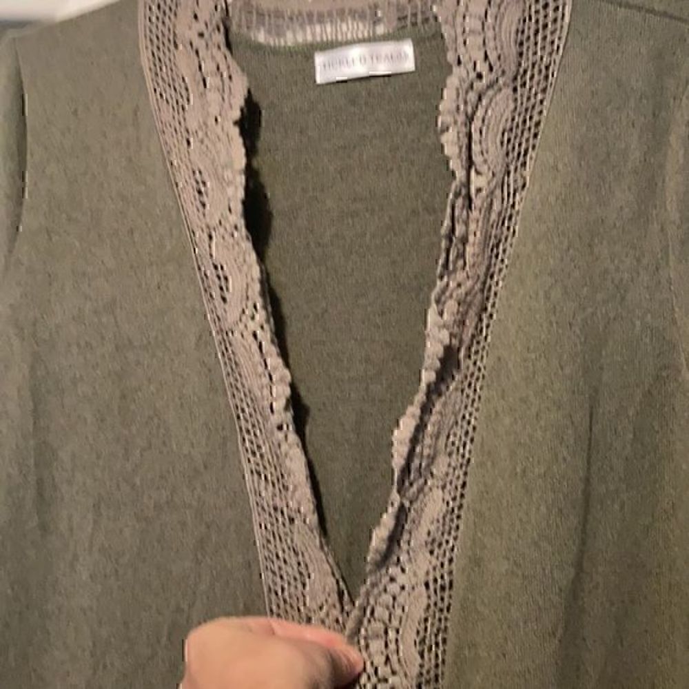 Tickled Teal medium cardigan   D - Picture 4 of 10